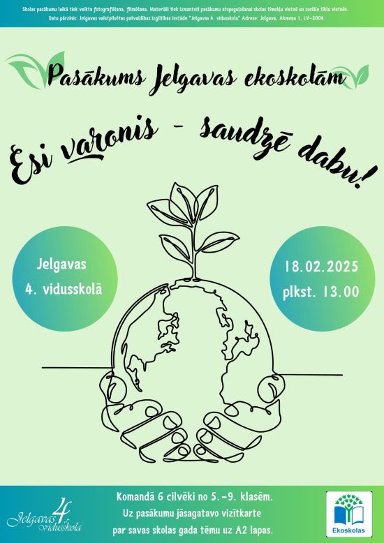 Ekoskolu konkurss Ekoskolu konkurss